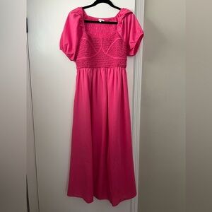 Piper and Scoot (BaeVely) midi dress size medium. 50” long.